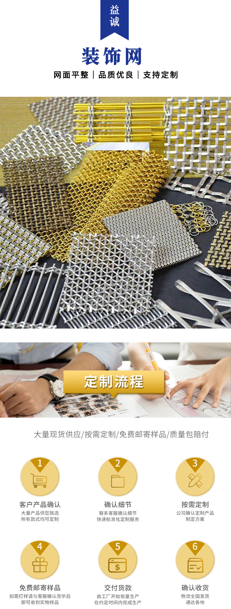 不鏽鋼裝飾網(圖1)